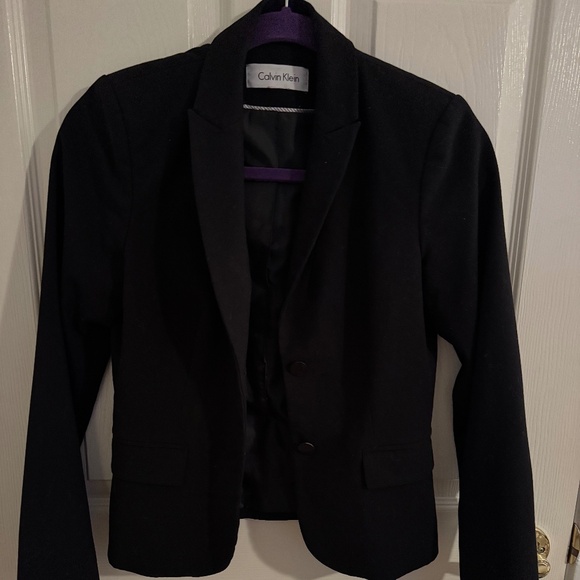Black Calvin Klein blazer - Picture 1 of 2